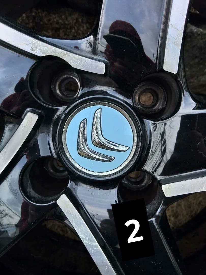 16インチ ホイールセット ブラック シルバー シトロエン DS3 純正