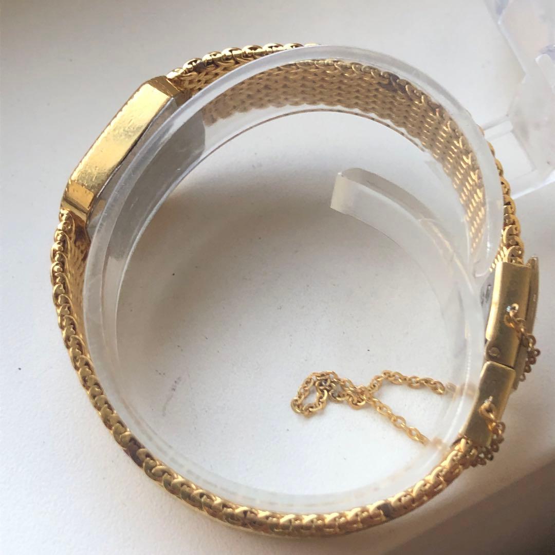 Waltham Lady Martin ゴールドクォーツ時計