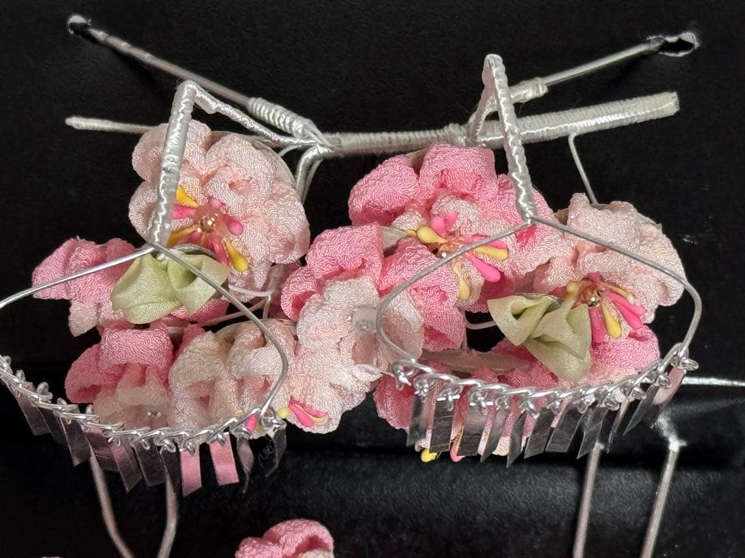 七五三　勝山かんざし　かのこ・ちんころ　ピンク