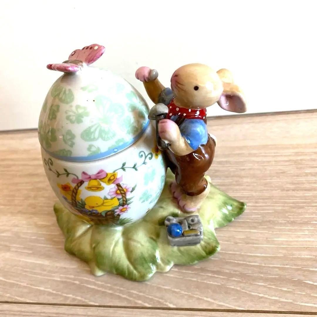 Villeroy & Boch バニーファミリー エッグボックス バニースカルプ