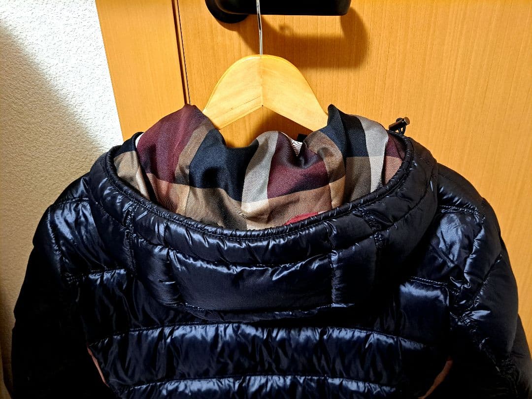 りょうさん専用　クレストチェック使いダウン　ブラックレーベルクレストブリッジ