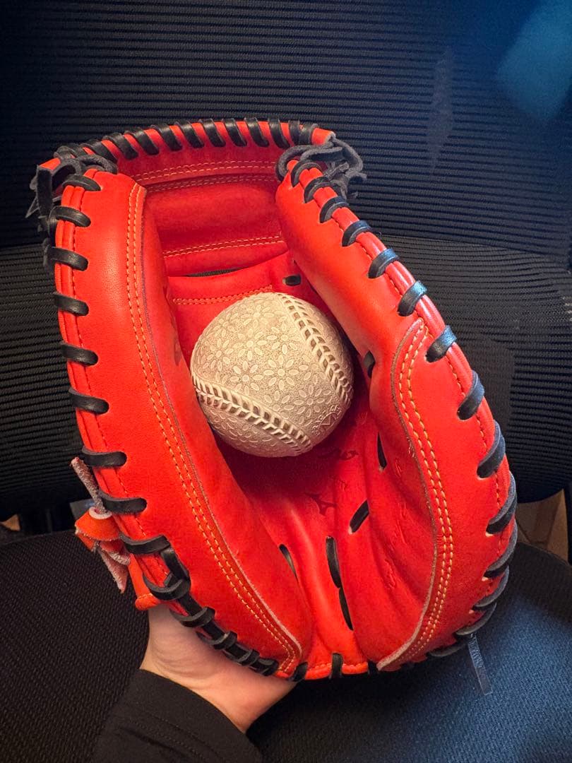 E*p様 ミズノプロ　軟式キャッチャーミット號　炭谷モデル　袋付き