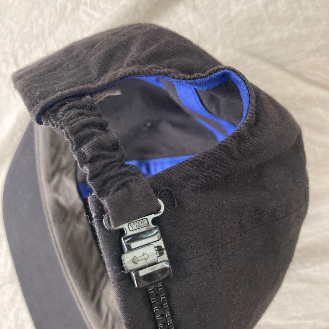 LOOP NOROLL LANS ロングビル キャップ 黒 ブラック