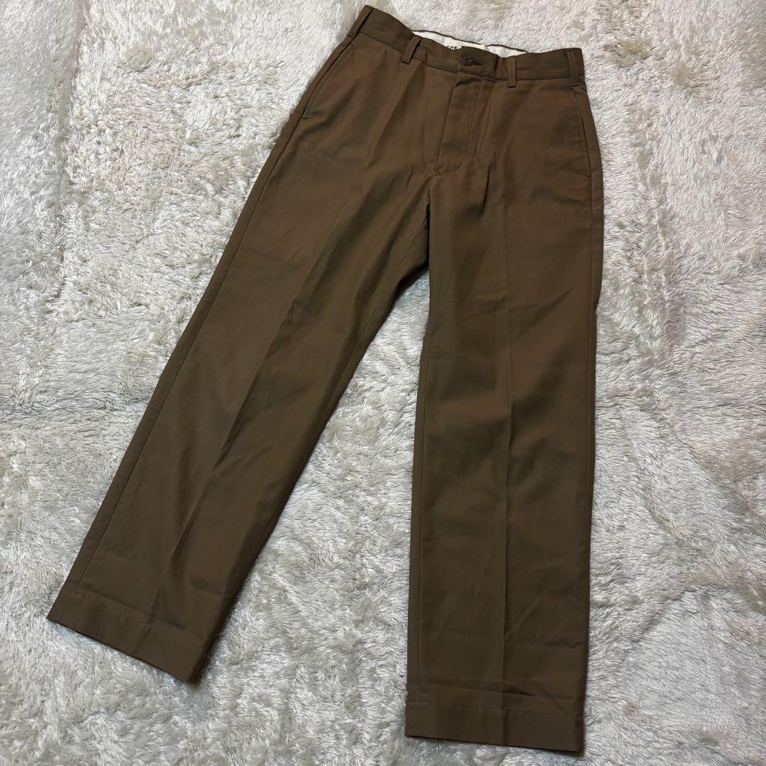 美品＊THE SHINZONE シンゾーン ハイウエストチノパンツ 38