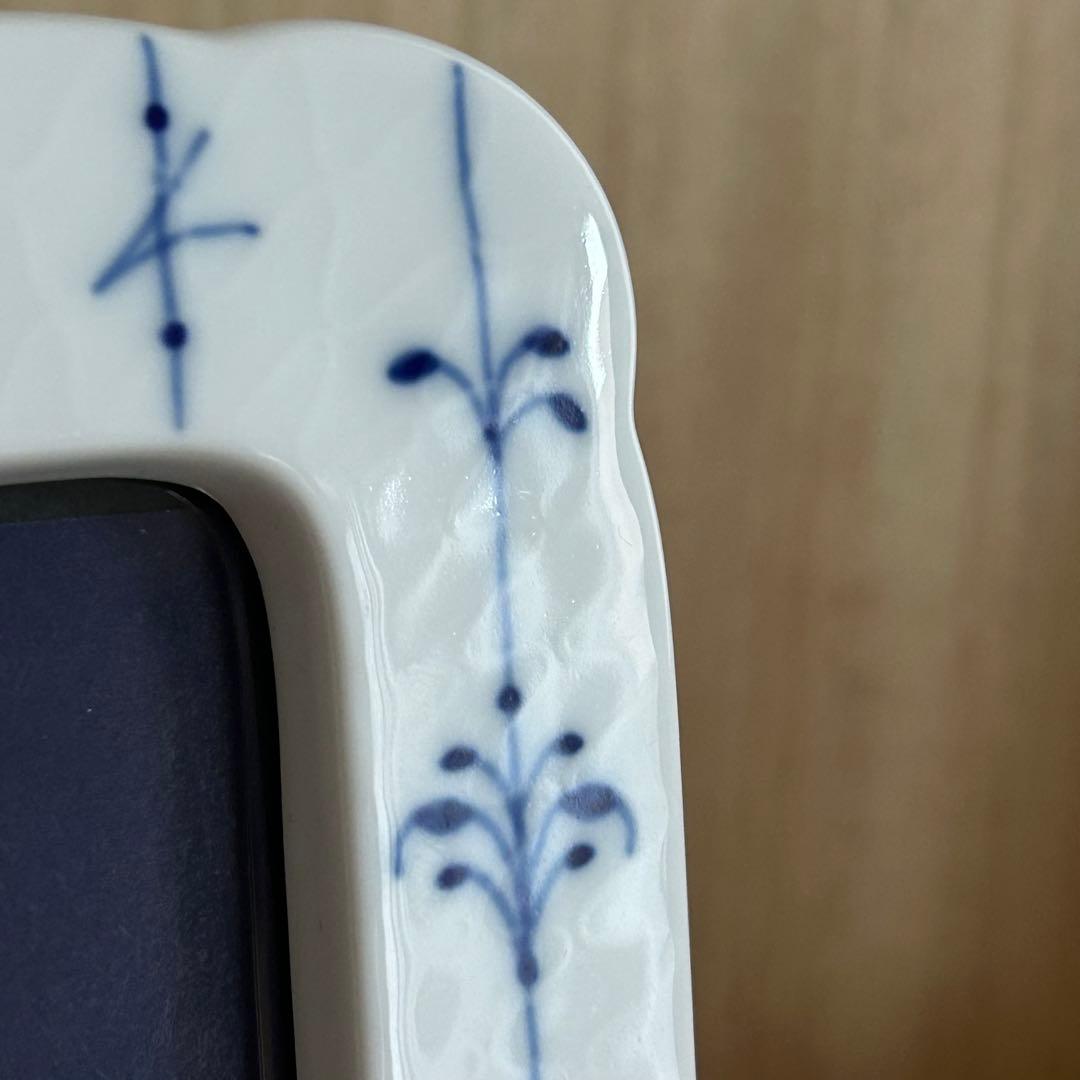 【未使用品】ロイヤルコペンハーゲン　写真立て　ブルーパルメッテ フォトフレーム