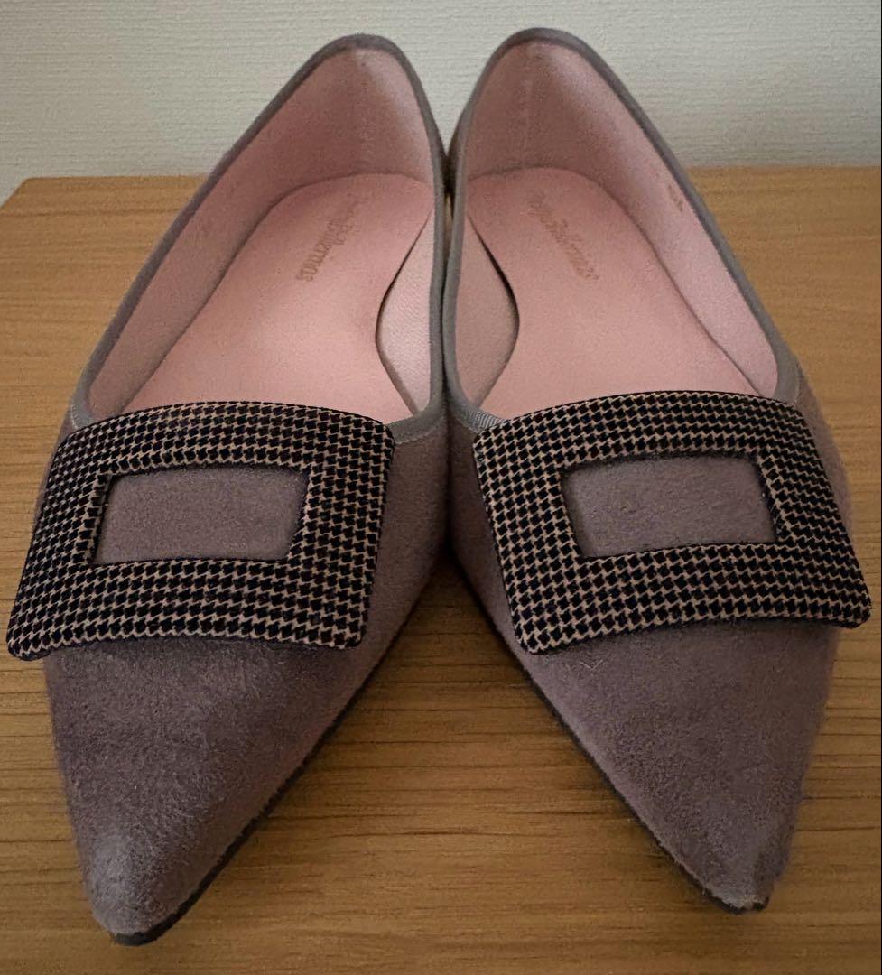 Pretty Ballerinas グレー スエード 36