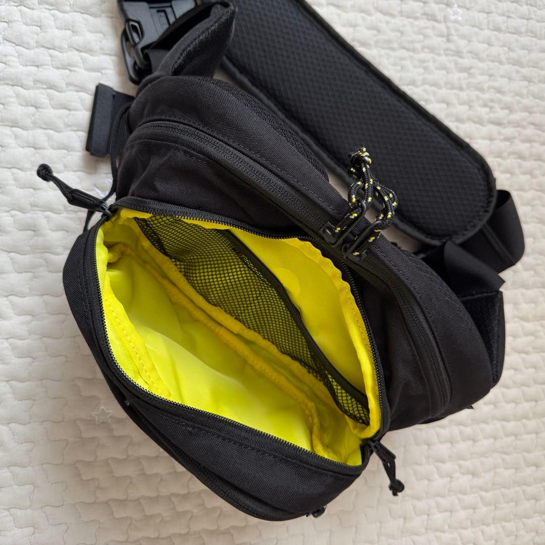 Hugoo ヒップシート 黒 CORDURA素材