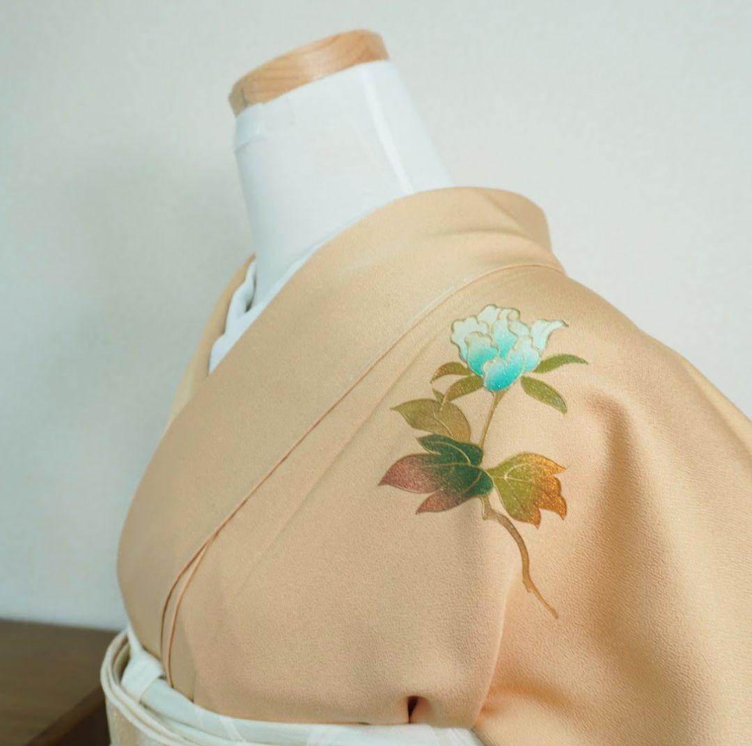 訪問着 セット4点 a193A 正絹　入学式　結婚式　七五三　お宮参り