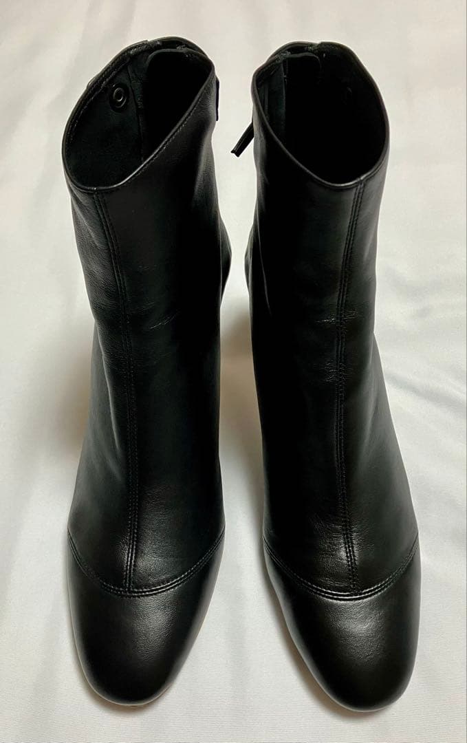 新品未使用　FRANCESCO RUSSOレザーショートブーツ　25.5cm