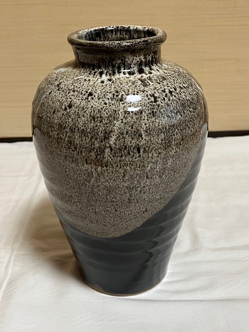 伊達藩窯　針生乾馬　堤焼　花瓶