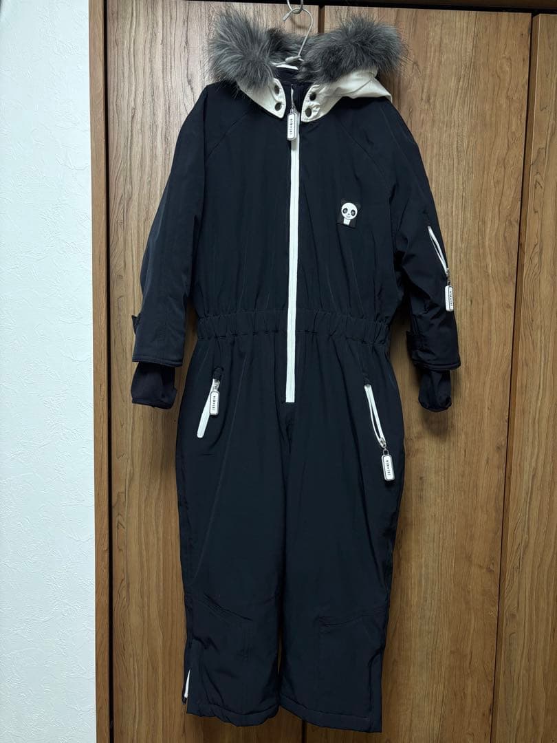 スノースーツ　ウエア　スキー　スノーボード　キッズ　雪遊び　防水　パンダ　防寒