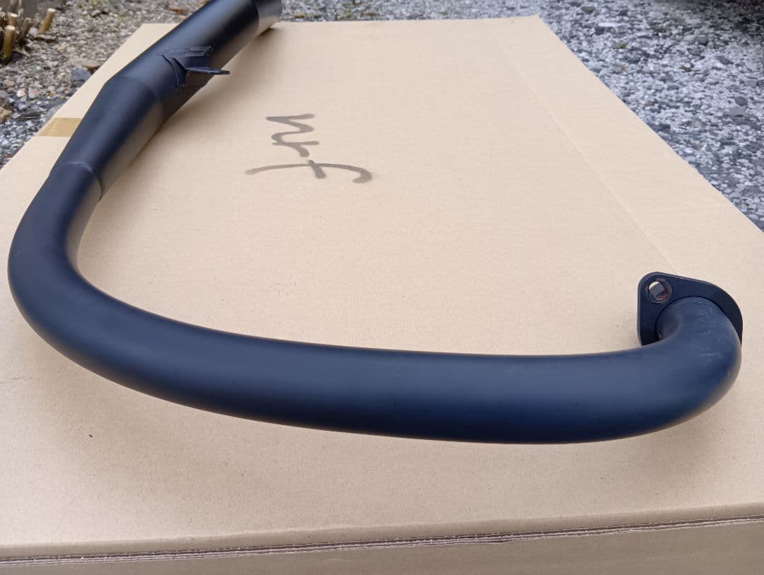 中澤製作所　FTR223用 レトロステージ手曲げマフラー