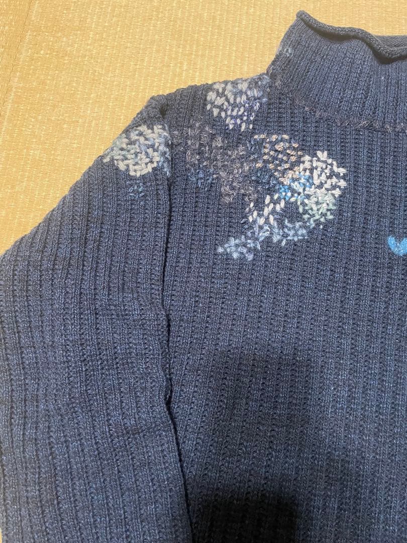 トップス PORTER CLASSIC H/W HEART KNIT 2017AW