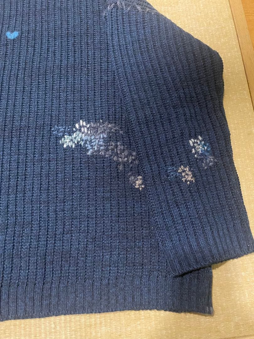 トップス PORTER CLASSIC H/W HEART KNIT 2017AW