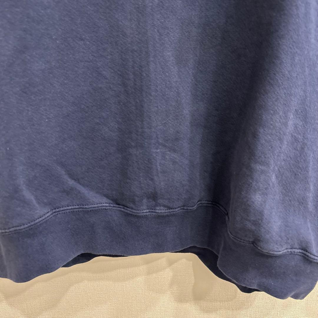 【R231】 80s adidas スウェット トレーナー サイズM ネイビー