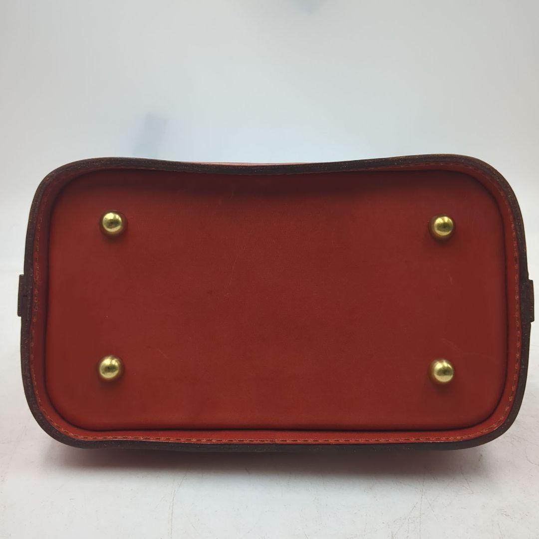 ヘルツ HERZ ミニドクターバッグ ショルダーバッグ 赤