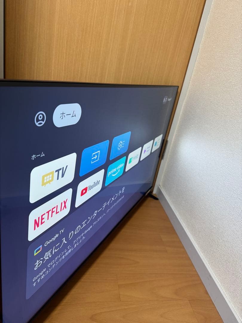 オリオン ORION チューナーレステレビ　43インチ　2024年製