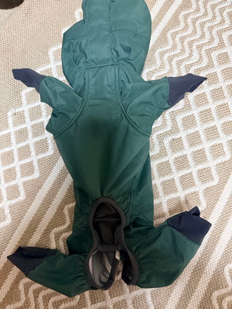 ALPHACON スノードッグガード犬服 Sサイズ ダークグリーン