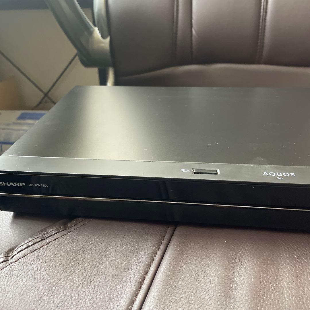 SHARP ブルーレイレコーダー BD-NW1200 2018年製
