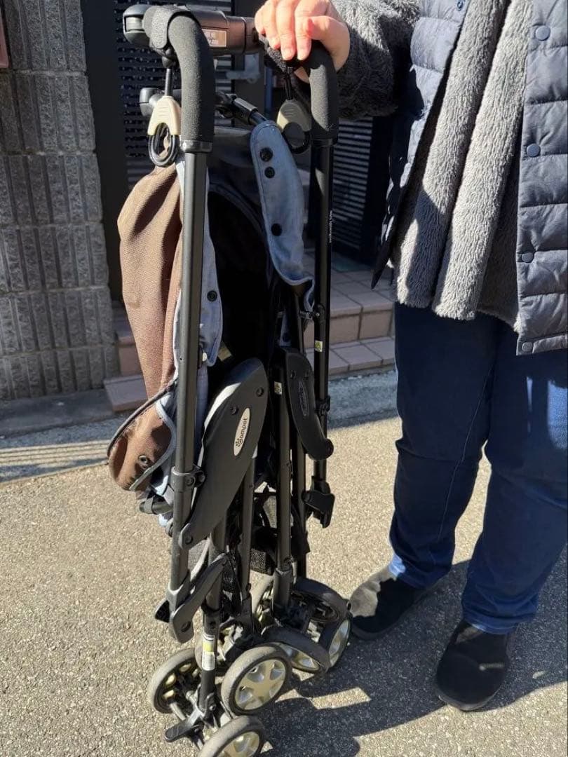 値下げcompet mimimili ライトペットカート レイクブルー