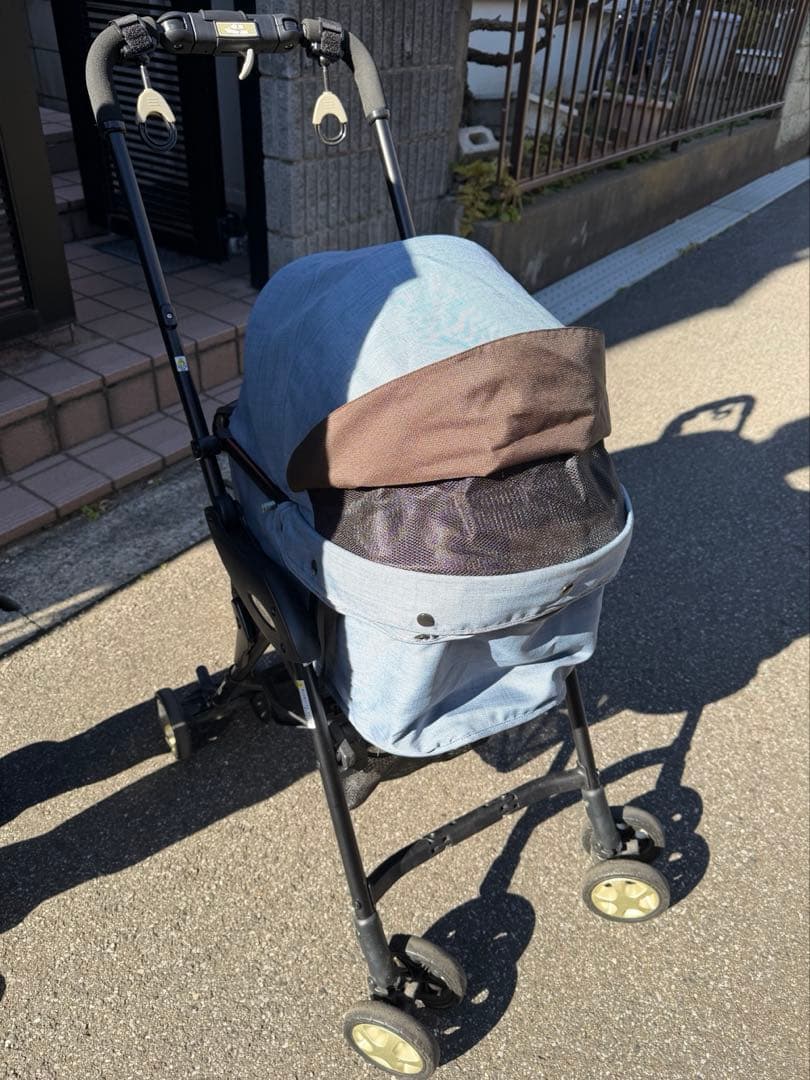 値下げcompet mimimili ライトペットカート レイクブルー