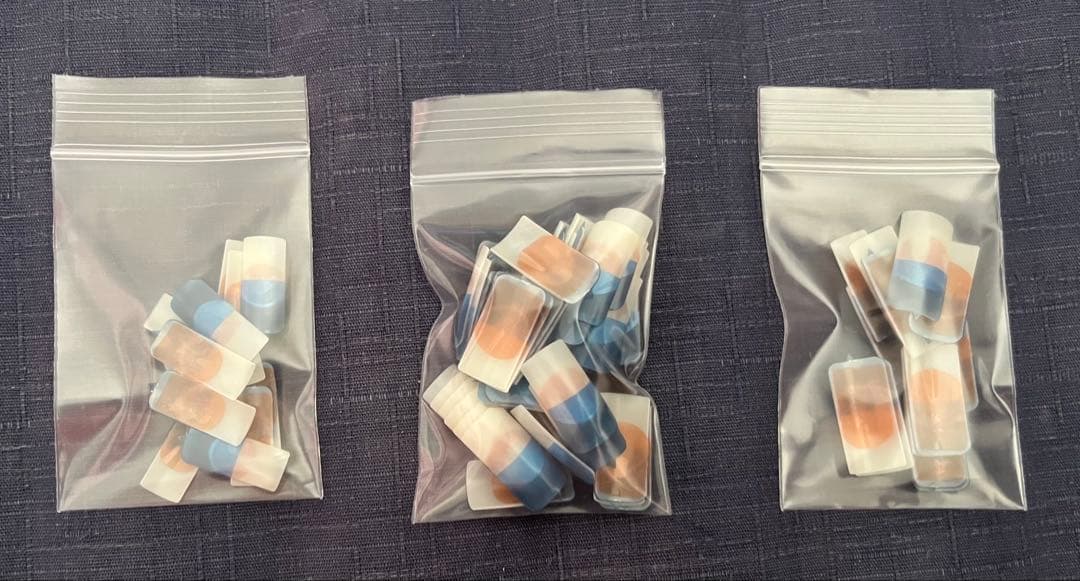 JNEC認定モデルハンド ネイリスト技能検定試験　ネイル　モデルハンド　チップ