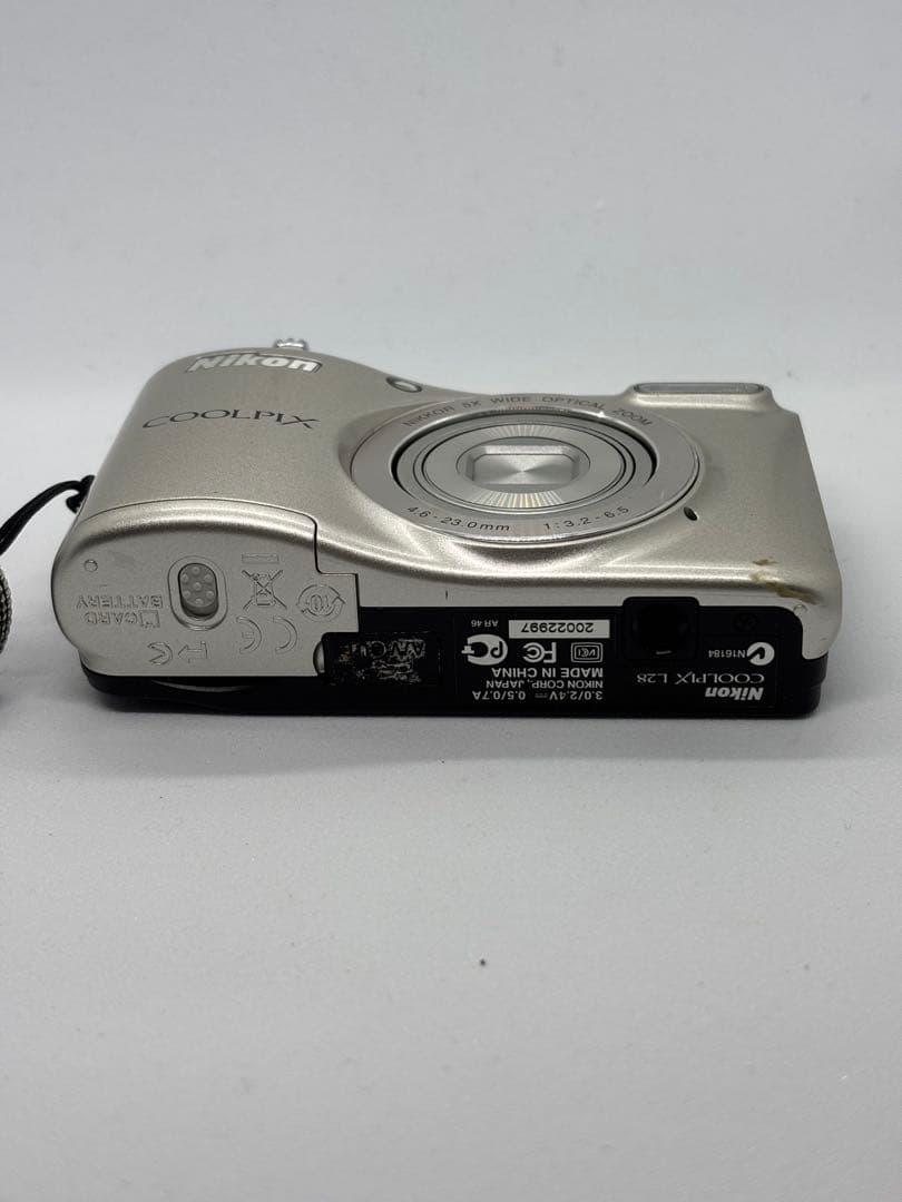【動作確認済】Nikon COOLPIX L28 ニコン クールピクス シルバー