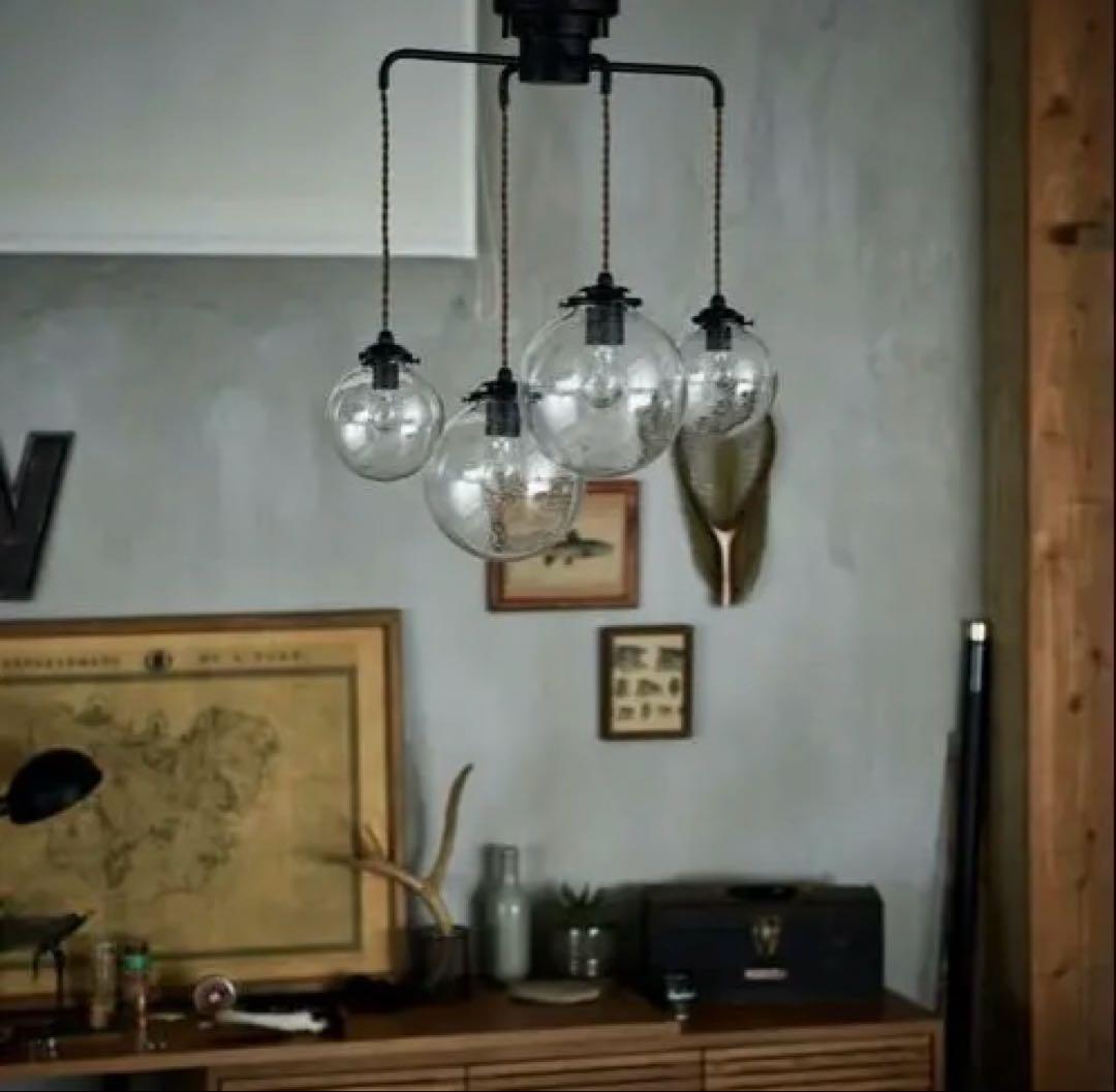 クラッシュゲート　オレリア　4灯シーリングライト