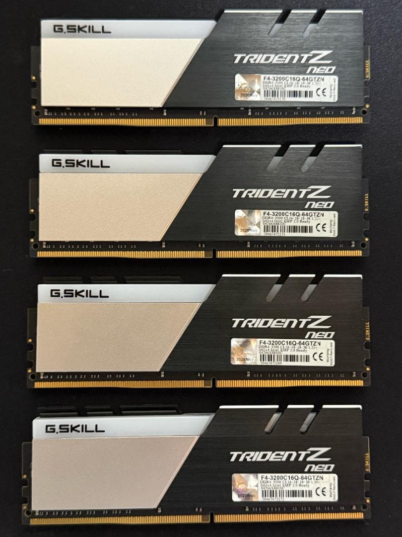メモリー G.Skill DDR4 TridentZ Neo DDR4-3200 64GB