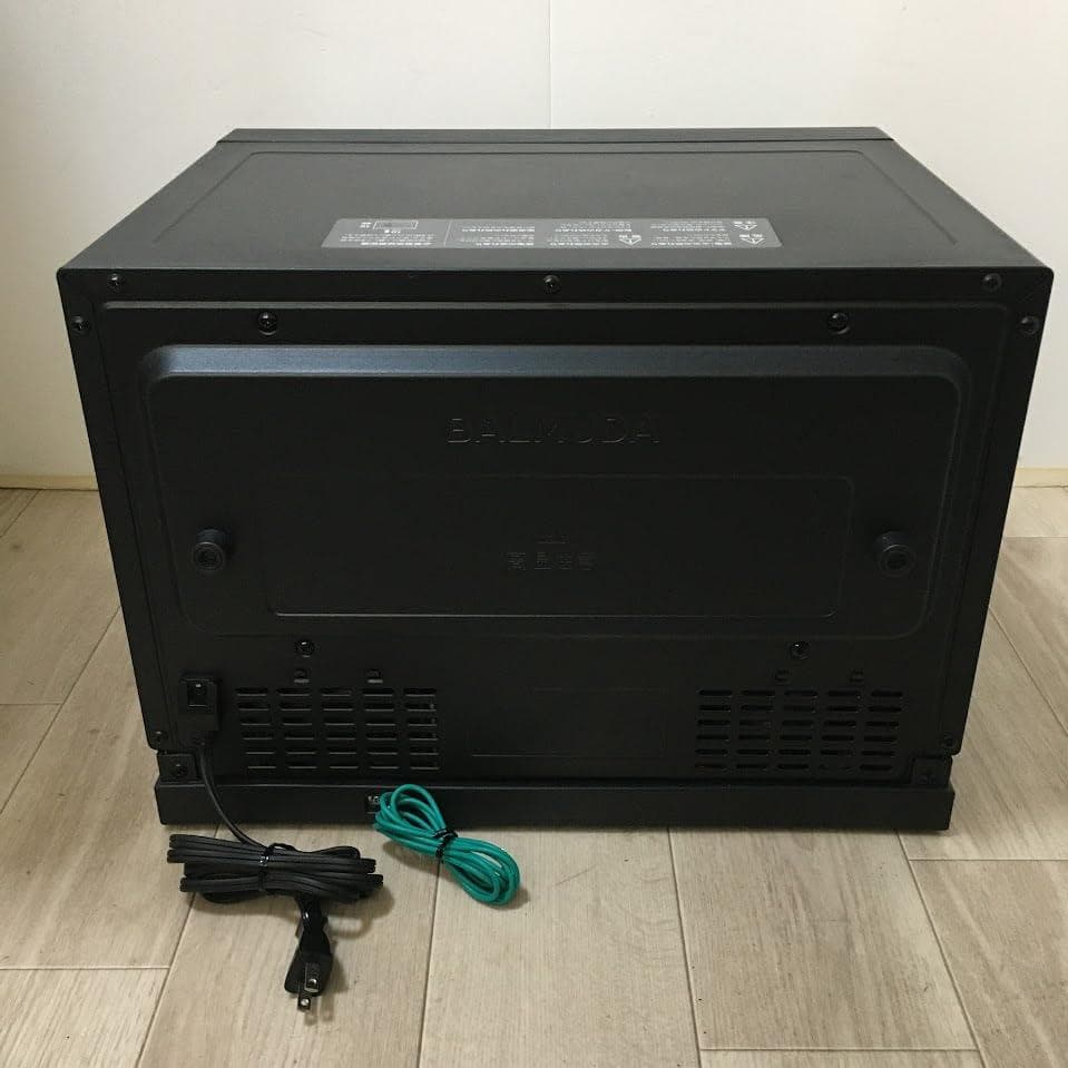 【AJ】BALMUDA K04A-BK オーブンレンジ The Range ★