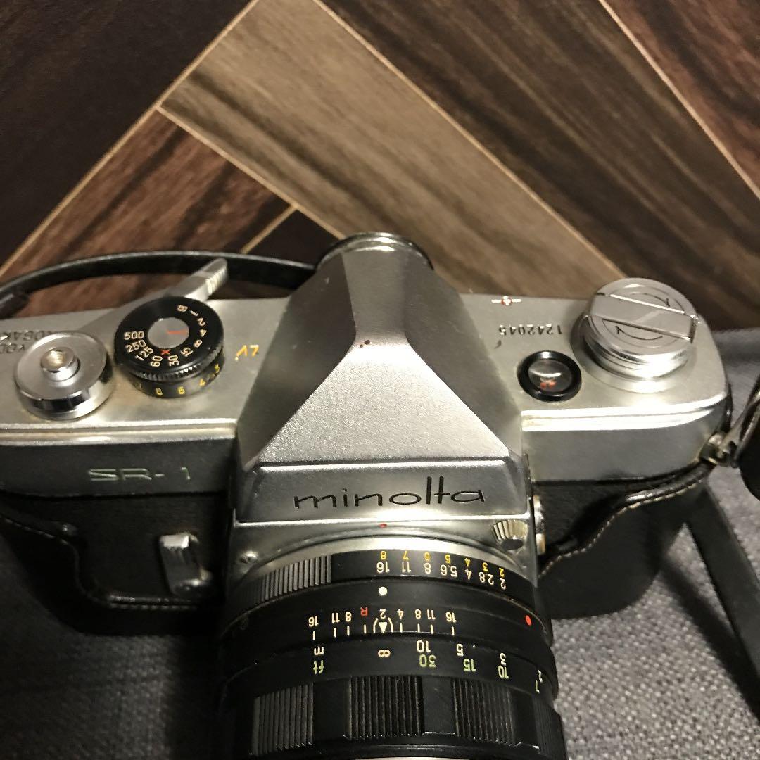 ミノルタ SR-1 「ジャンク」おまけ望遠レンズ付き