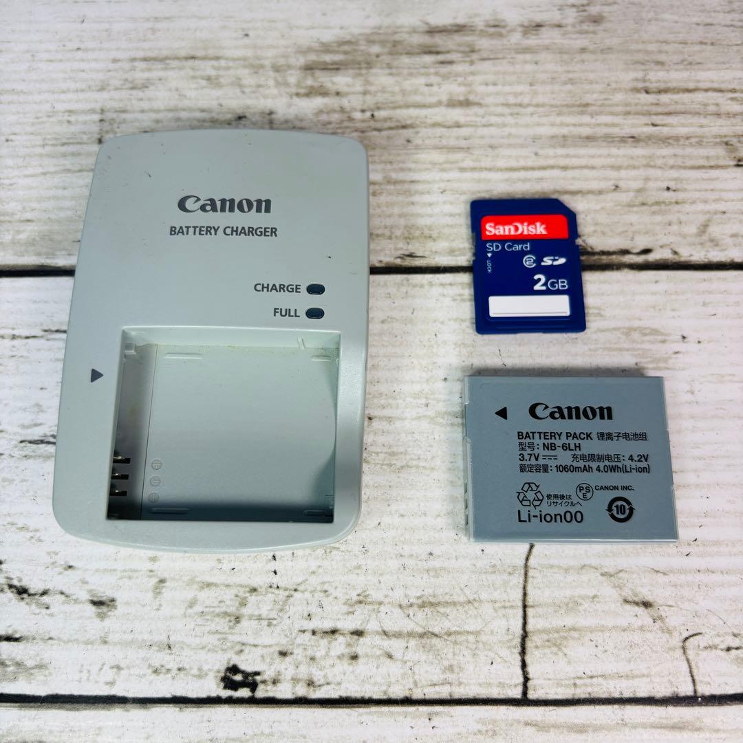 【動作良好】CanonデジタルカメラIXY DIGITAL 110IS シルバー