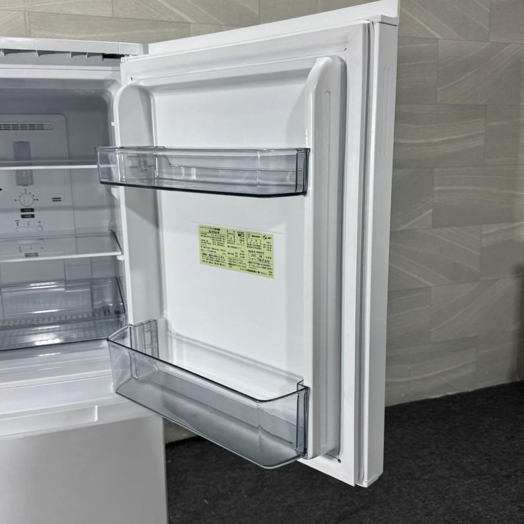 SHARP 冷蔵庫 152L 2023年製 どっちもドア 清掃済み d5165