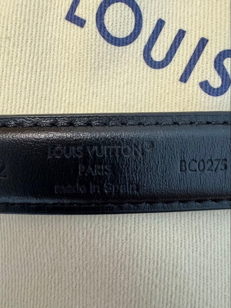 ルイヴィトン ベルト・プリティーLV 20MM リバーシブル