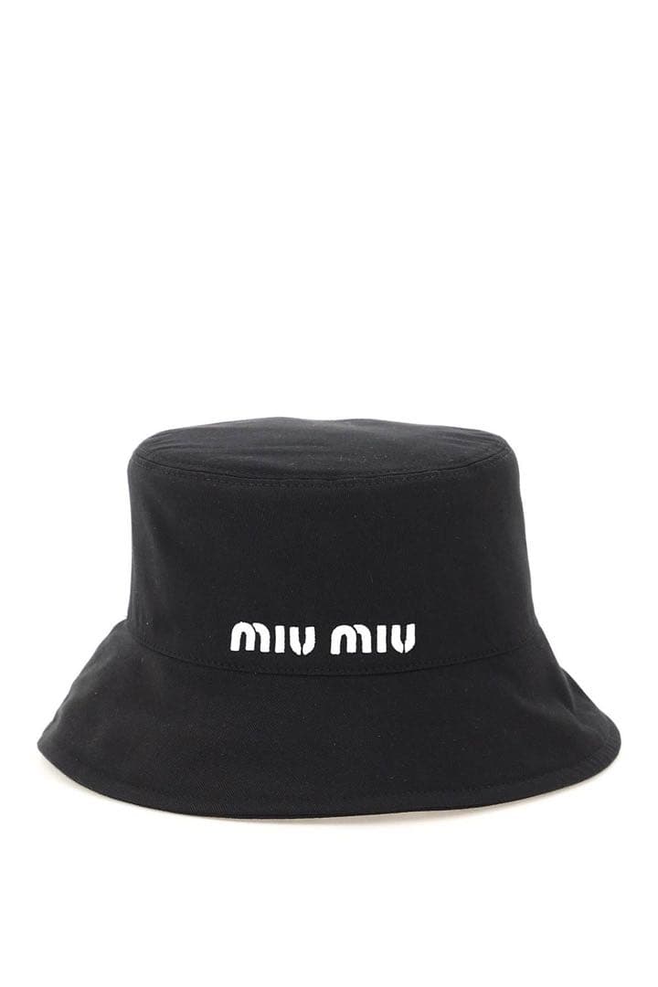 MIU MIU ブラック バケットハット S