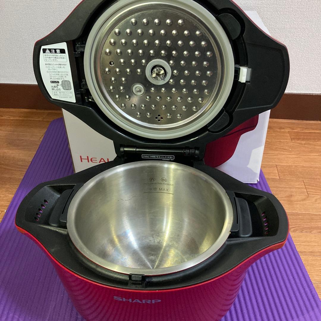 SHARP ホットクックKN-HT 24B-R 2.4L 自動調理鍋