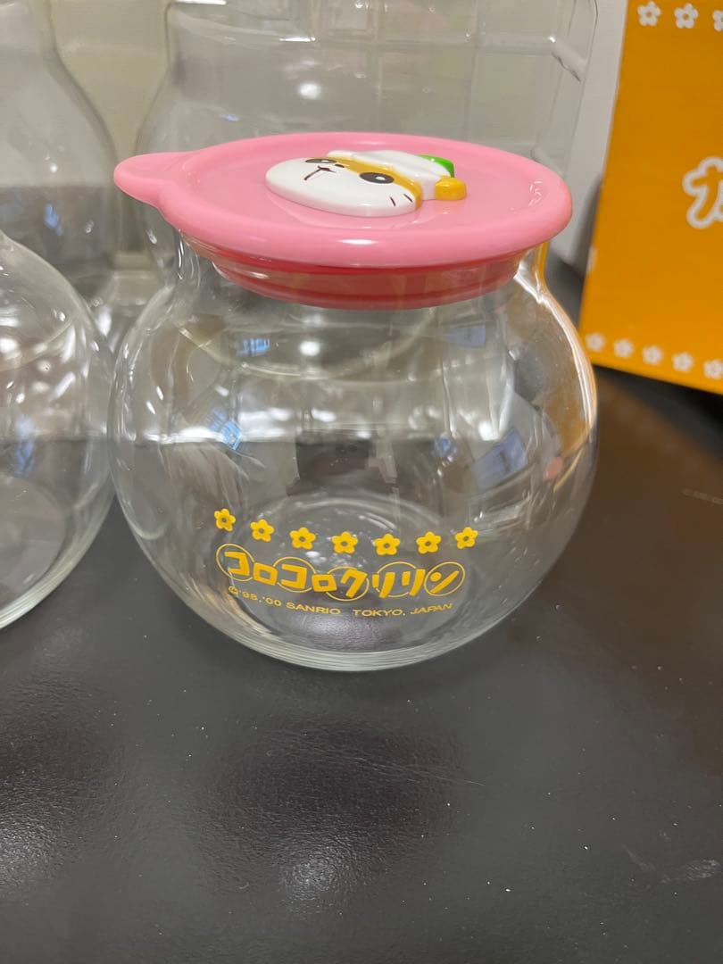 コロコロクリリン　ガラスボトルセット