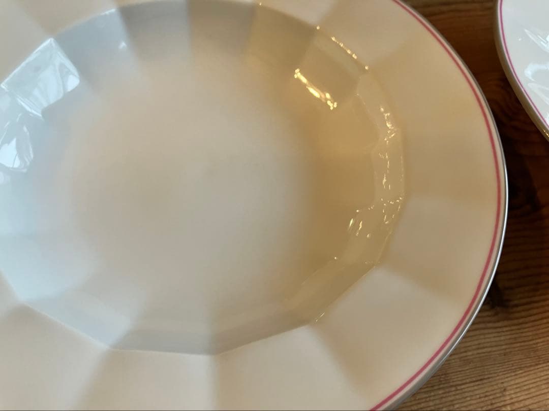 ロイヤルコペンハーゲン　アンギュラー　コーラルライン　21スーププレート×5