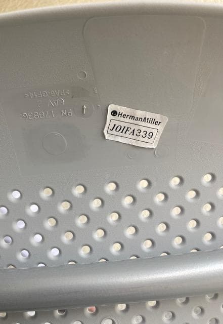 ハーマンミラー ケイパースタッキングチェア 美品中古