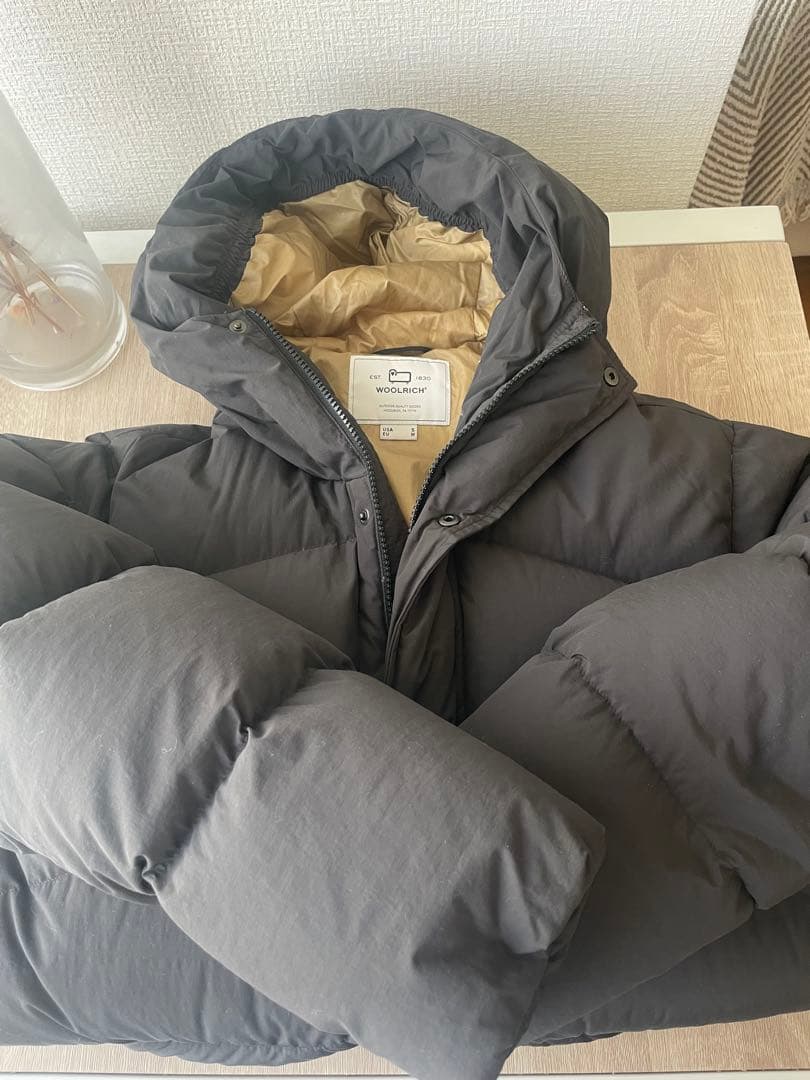 ウールリッチ　グリーンレーベル別注　ダウン　ブラック　Mサイズ