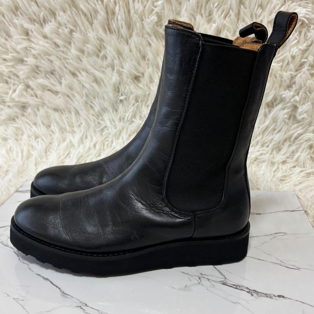 良品✨ カミナンド サイドゴアブーツ ドゥーズィエムクラス別注 黒 ブラック 6