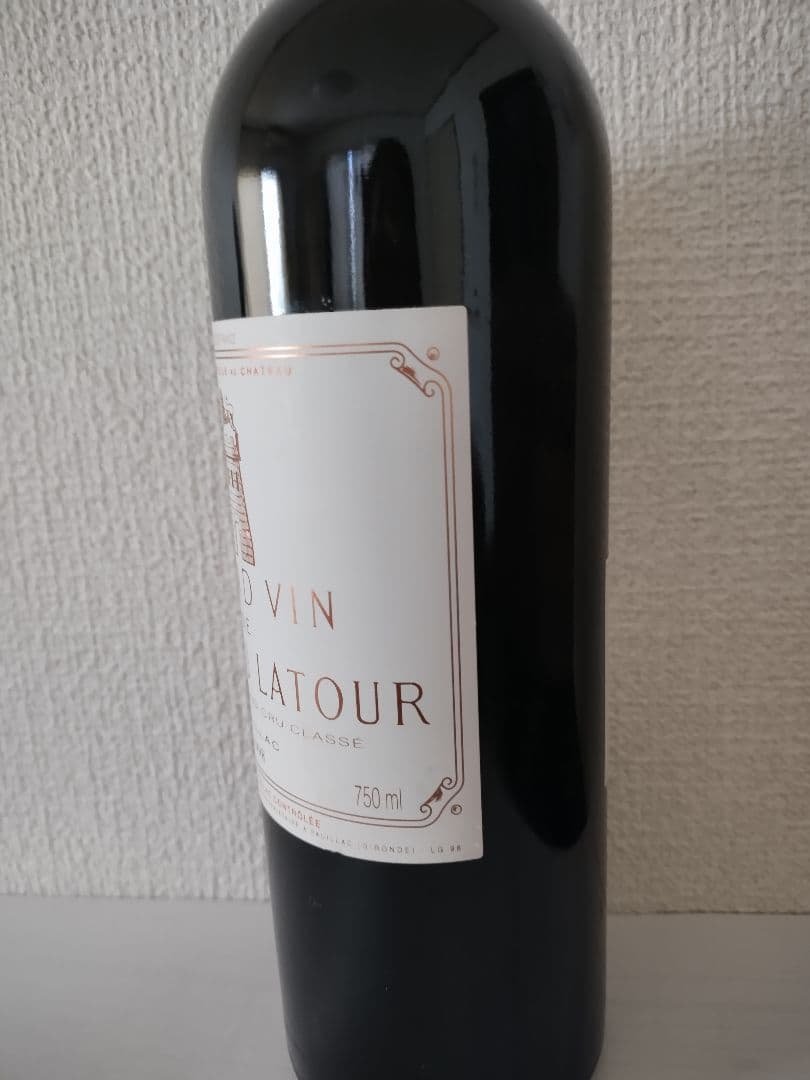 未開栓★シャトーラトゥール1998 Chateau 750lm