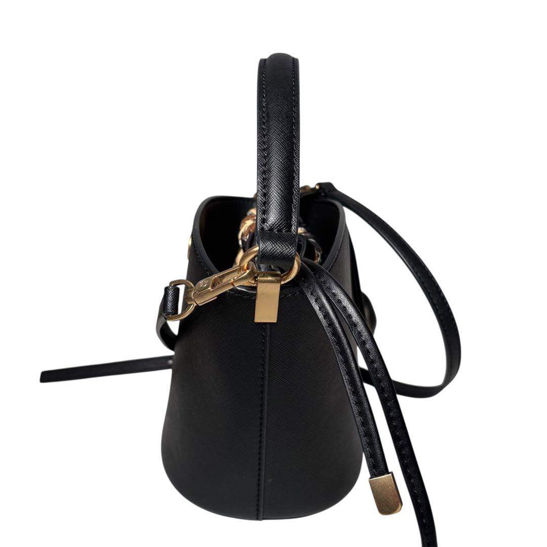 トリーバーチ　ロビンソン　ミニバケット　2way ショルダーバッグ　バケツ型