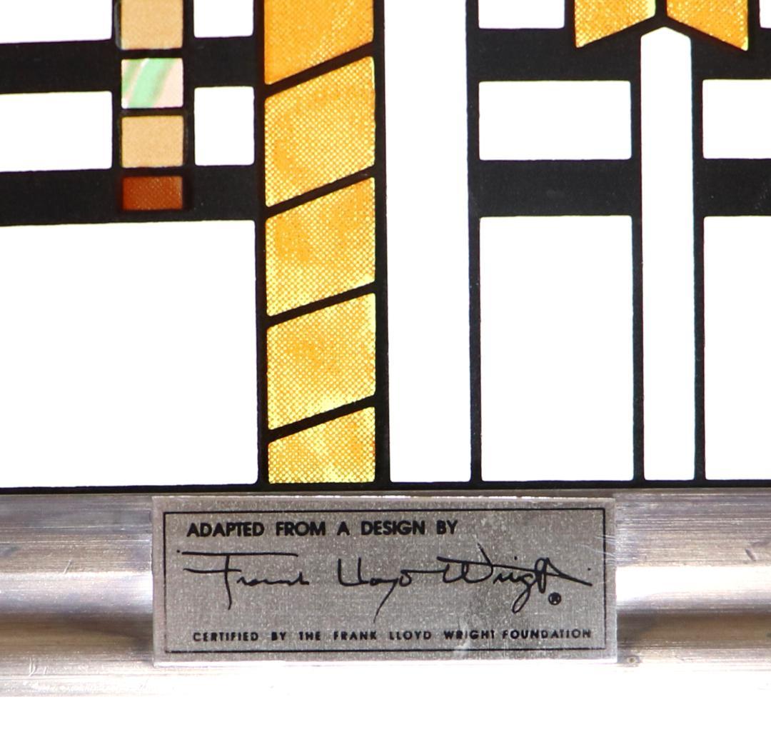 フランク・ロイド・ライト オータムス―マック ヴィンテージステンドグラストーマス