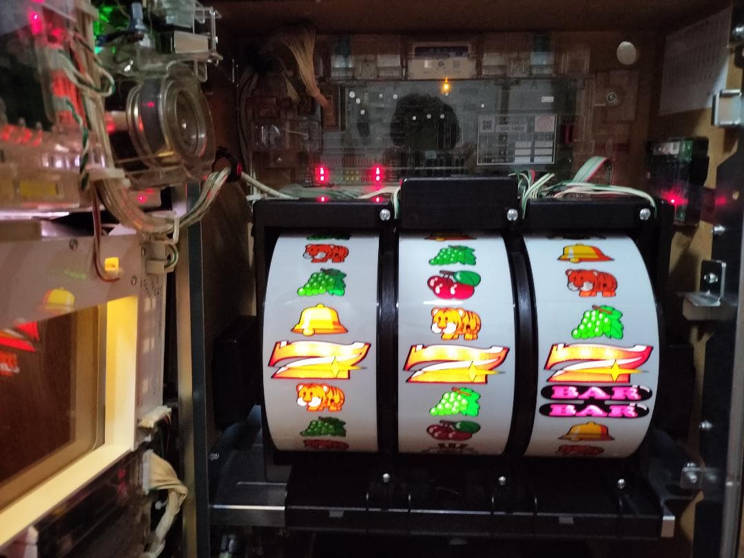 【パチスロ実機】北電子★マイジャグラーⅢ（マイジャグラー３）【不要機付】