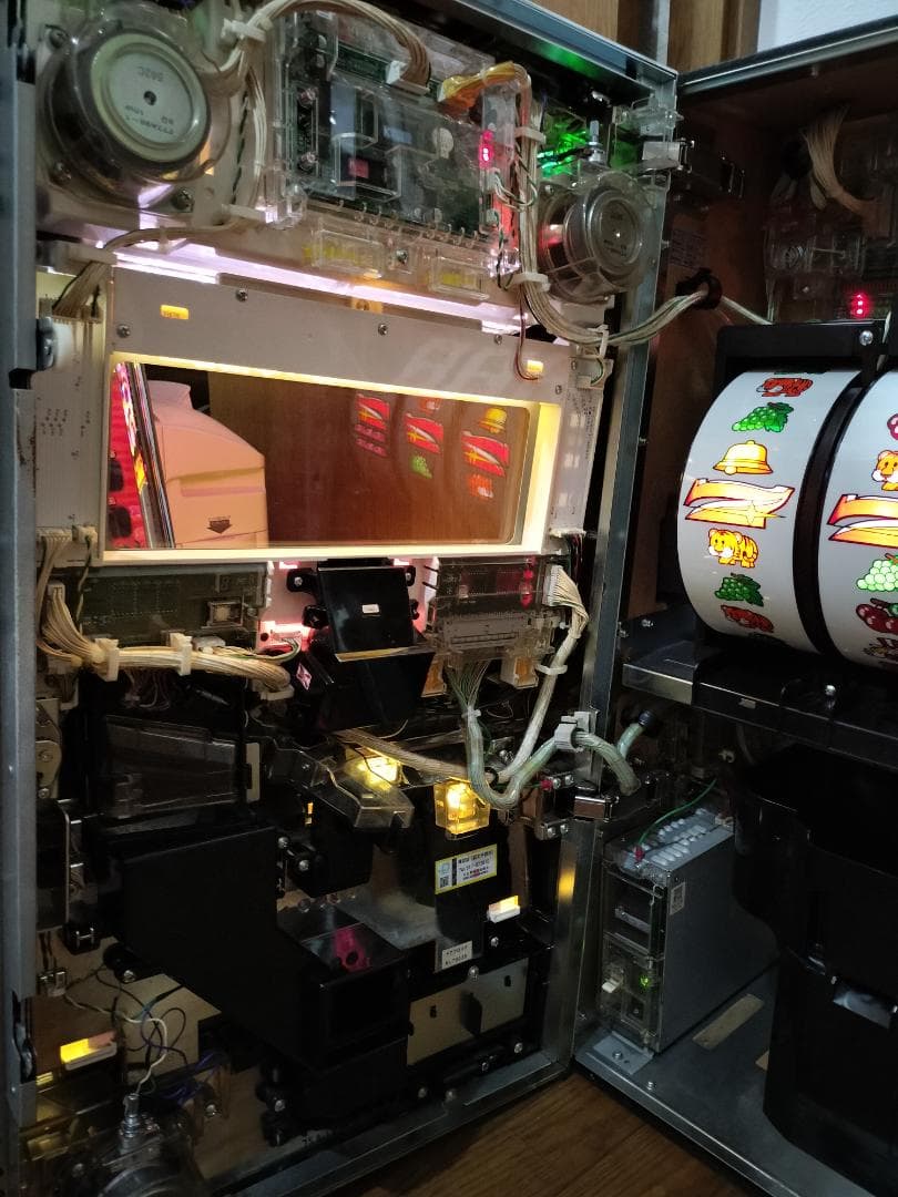 【パチスロ実機】北電子★マイジャグラーⅢ（マイジャグラー３）【不要機付】