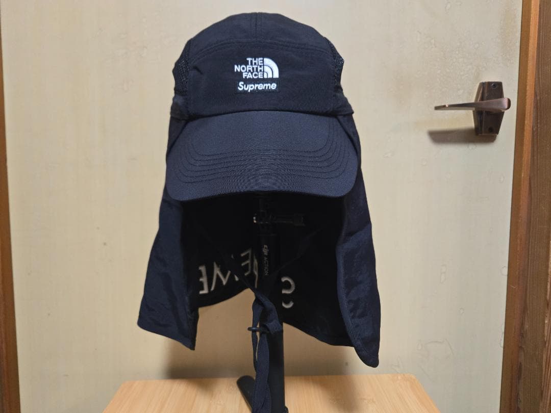THE NORTH FACE × SUPREME Sun Cap 黒