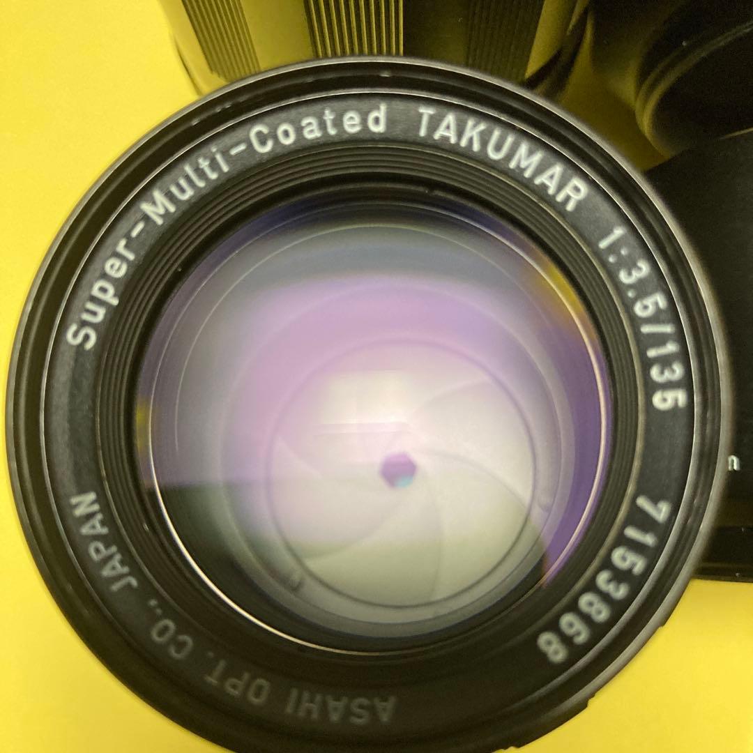 整備済 美品 TAKUMAR 135&200 2本セット PENTAX タクマー