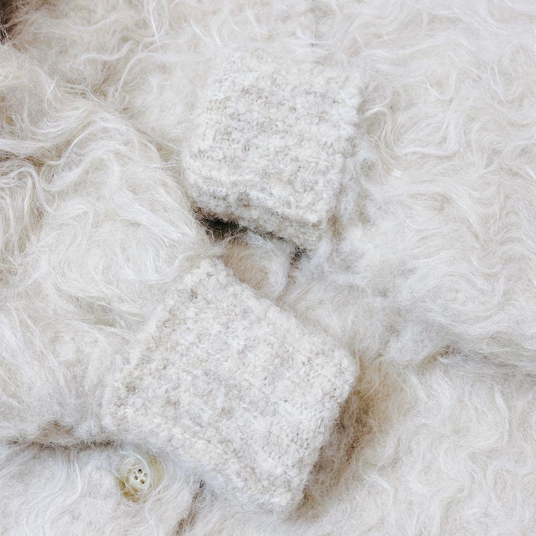 【美品】THETOE PIGALLE SHAGGY シャギーカーディガン