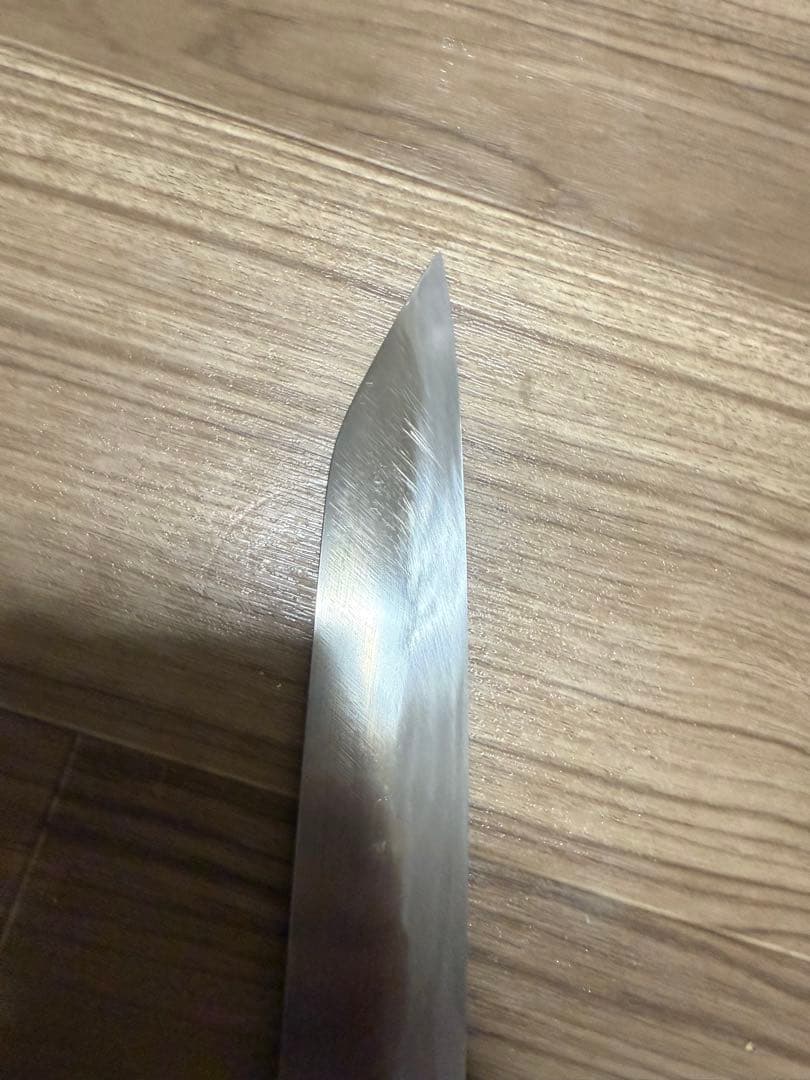 正本　本焼　包丁　9寸　切付